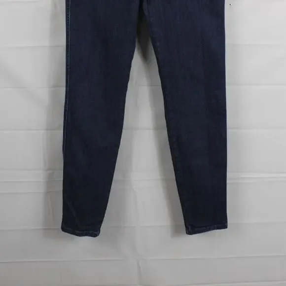 Sezane Jeans Womens 29 Brut Sexy Straight Slim Blue Quiet Luxury Minimalist - Picture 6 of 16